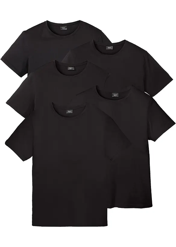 Tričko (5 ks v balení), bonprix