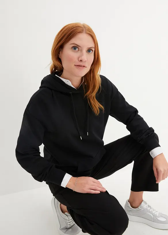 Oversize mikina s kapucí, bonprix