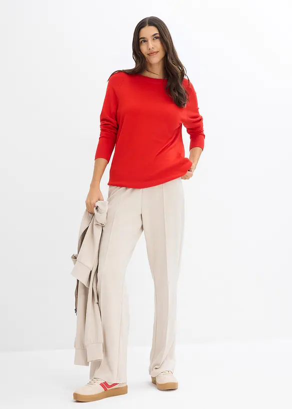 Svetr z jemného úpletu, bonprix