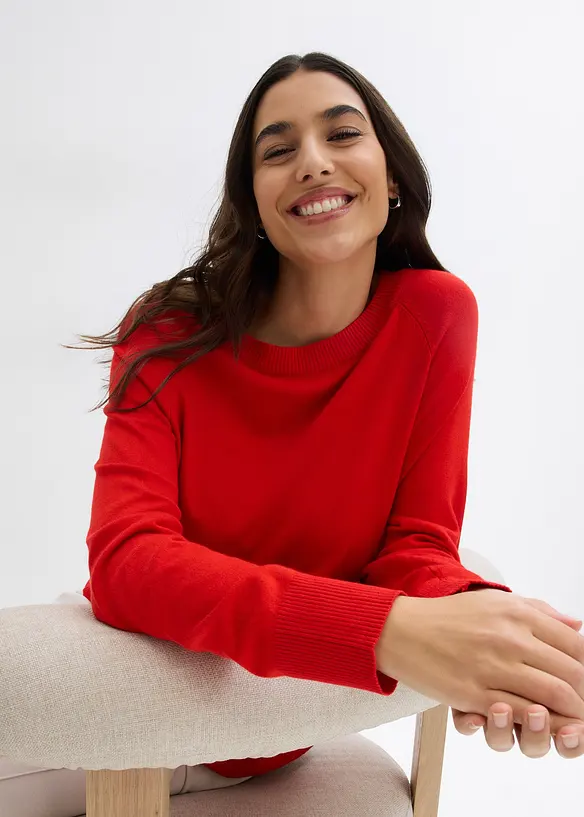 Svetr z jemného úpletu, bonprix