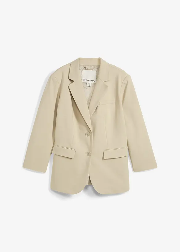 Oversize blejzr s lehkými ramenními vycpávkami, bonprix