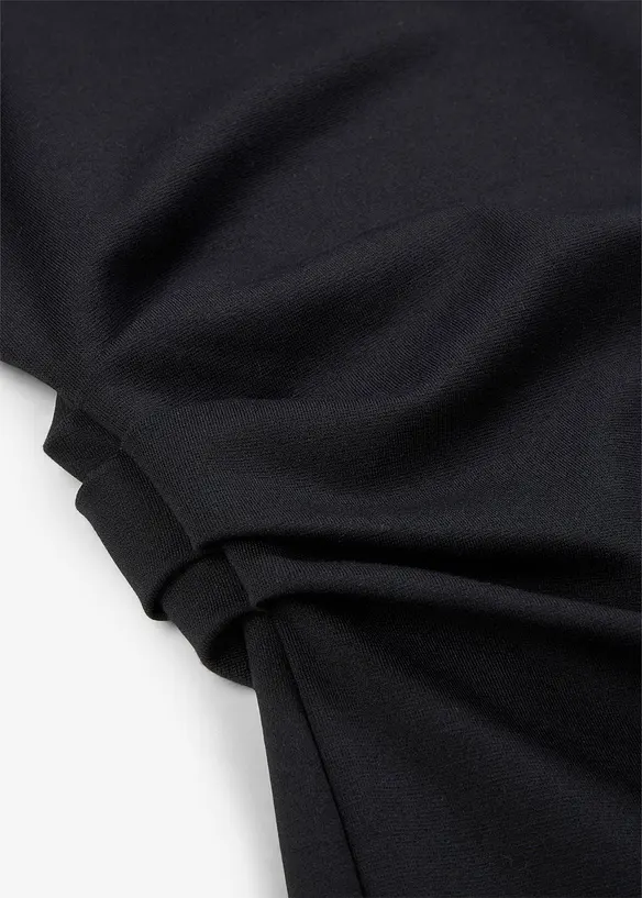 Midi šaty z pohodlného materiálu Punto di Roma, bonprix