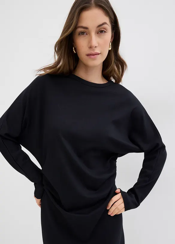 Midi šaty z pohodlného materiálu Punto di Roma, bonprix