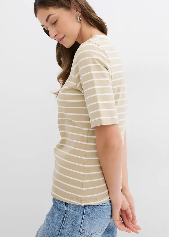 Tričko z čisté těžké organické bavlny, bonprix