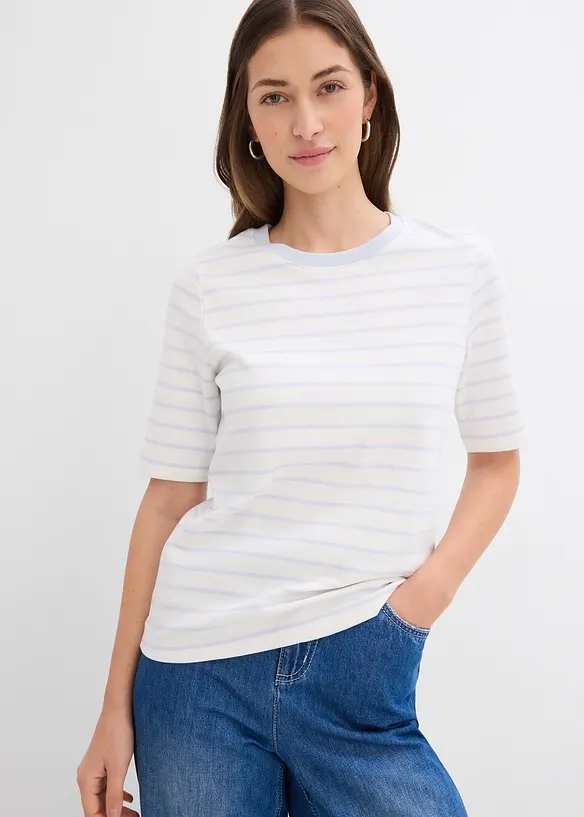 Tričko z čisté těžké organické bavlny, bonprix