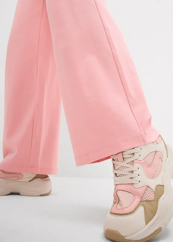 Žerzejové kalhoty z interlocku, bonprix