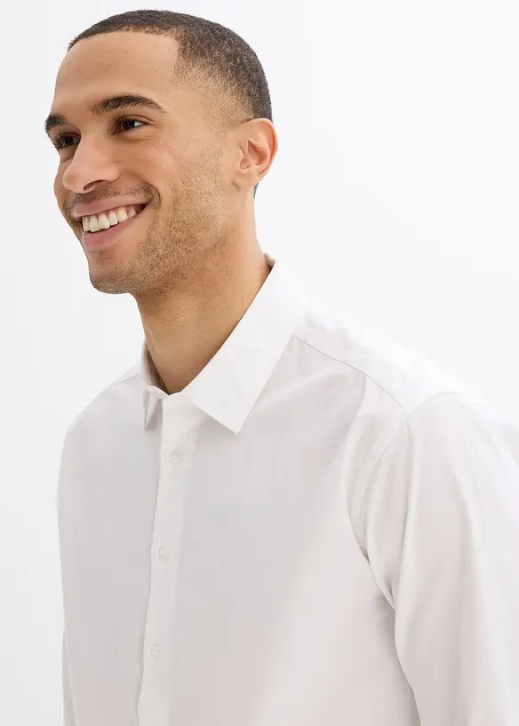 Business ko&scaron;ile z čist&eacute; organick&eacute; bavlny Regular Fit, nežehl&iacute; se, bonprix