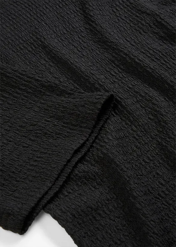 Tričko ze strukturovan&eacute;ho krepu, bonprix