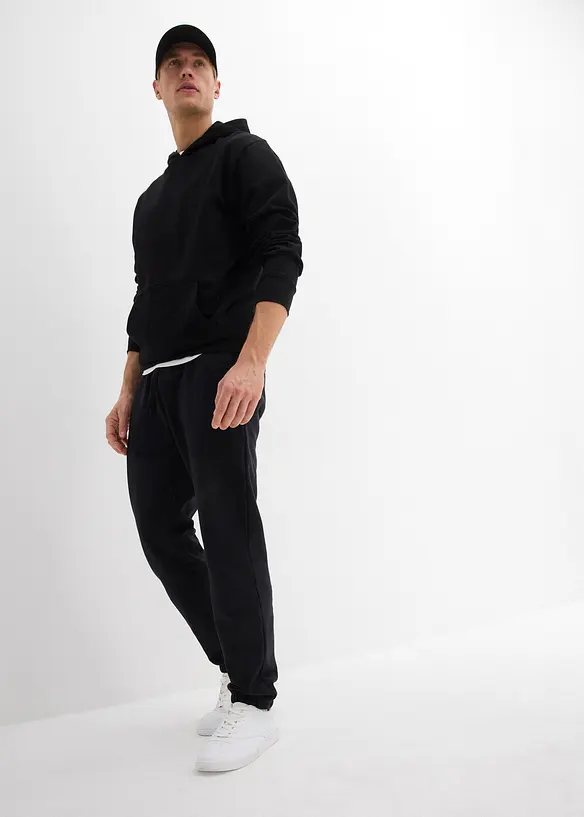 Mikina s kapucí, z čisté organické bavlny, Loose Fit, bonprix