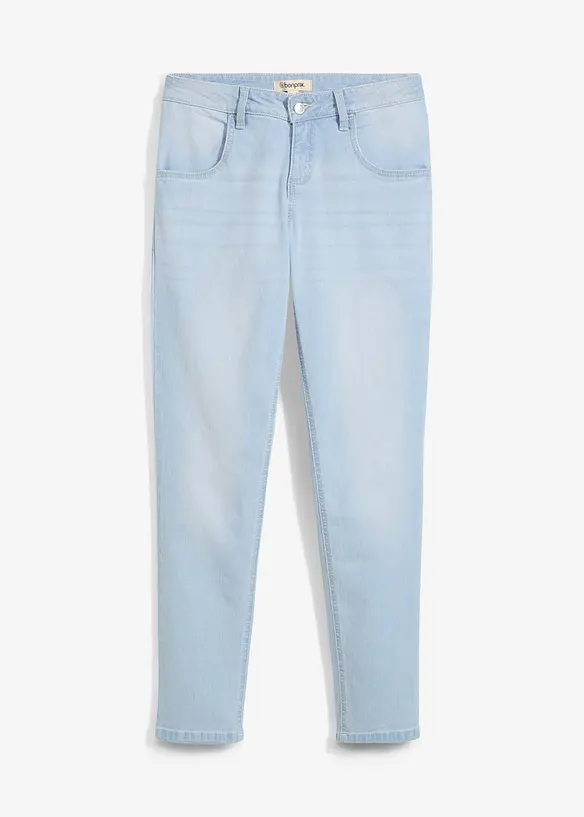 Boyfriend džíny, Mid Waist, zkrácené, bonprix