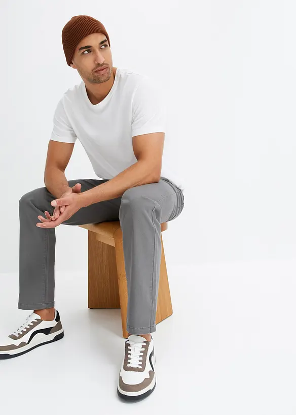 Strečové kalhoty Classic Fit, Straight, bonprix