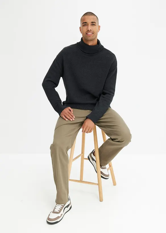 Strečové kalhoty Classic Fit, Straight, bonprix
