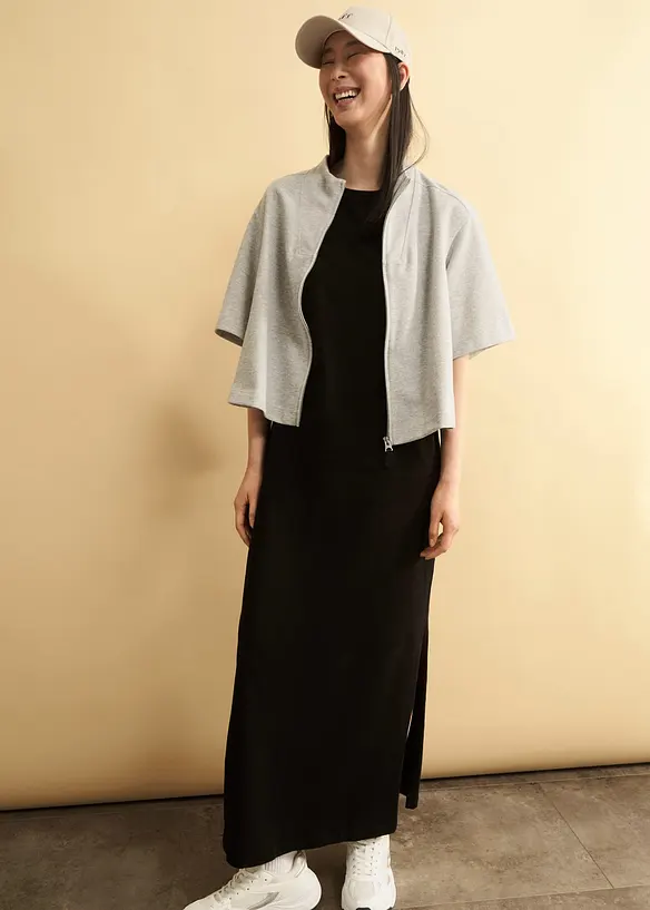 Maxi šaty z čisté bavlny, bonprix