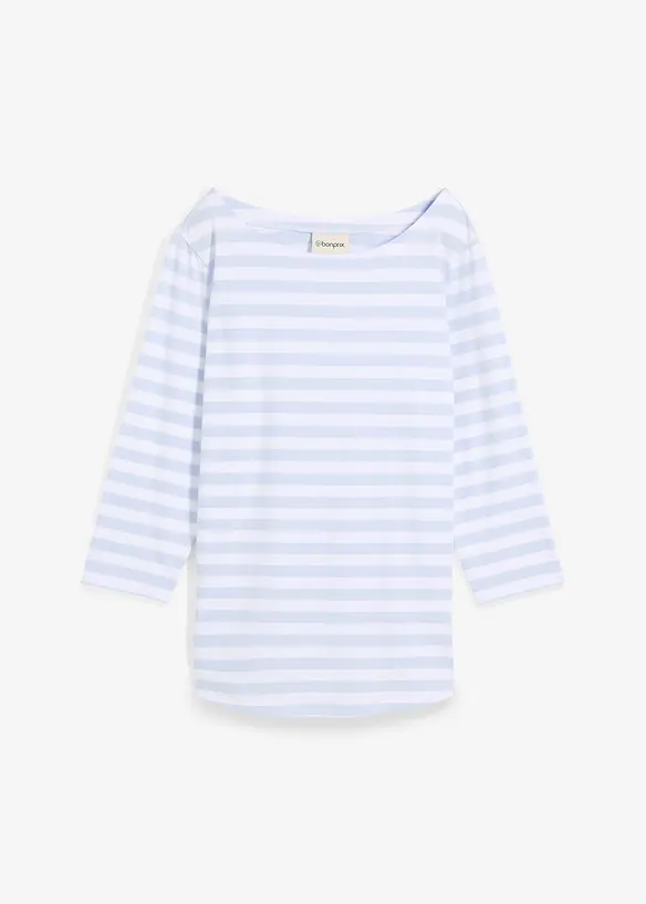 Triko s lodičkov&yacute;m v&yacute;střihem, bonprix