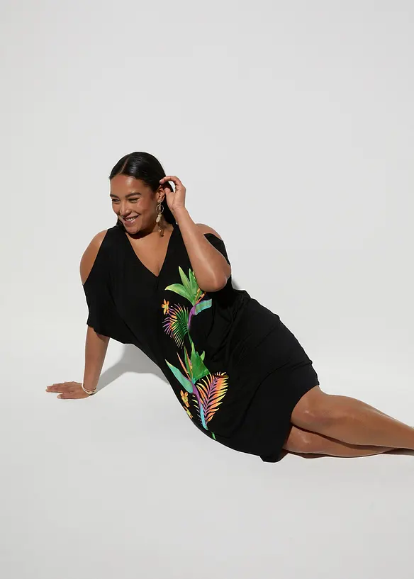 Pl&aacute;žov&eacute; &scaron;aty ze spl&yacute;vav&eacute; visk&oacute;zy, bonprix