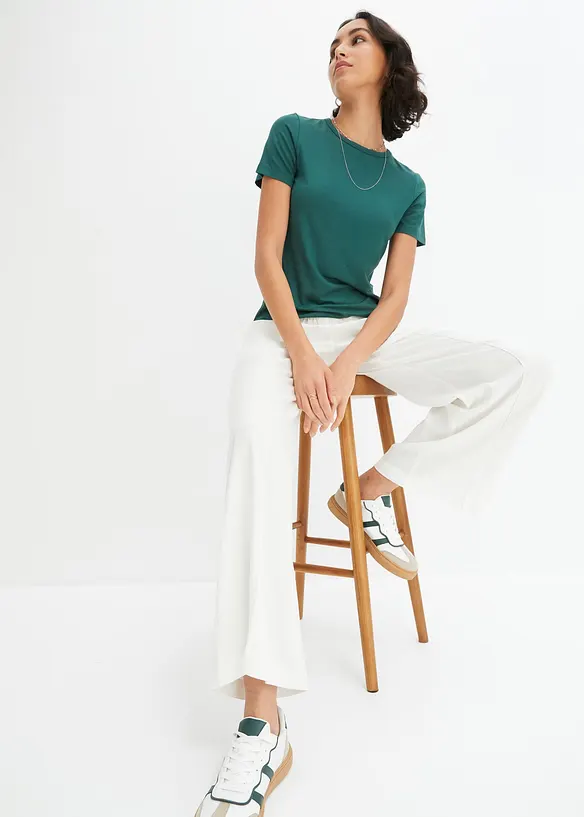 Tričko ze splývavé viskózy, bonprix