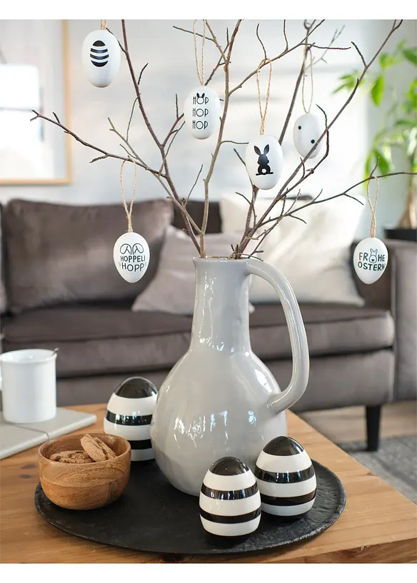 Dekorativn&iacute; předmět velikonočn&iacute; vaj&iacute;čka (3d&iacute;ln&aacute; souprava), bonprix