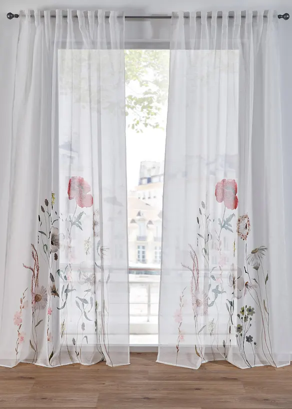 Z&aacute;clona s recyklovan&yacute;m polyesterem a potiskem květin (1 ks v balen&iacute;), bonprix