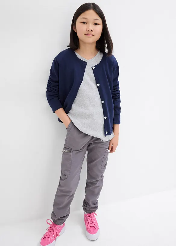 Žebrovan&eacute; tričko s organickou bavlnou (2 ks v balen&iacute;), bonprix