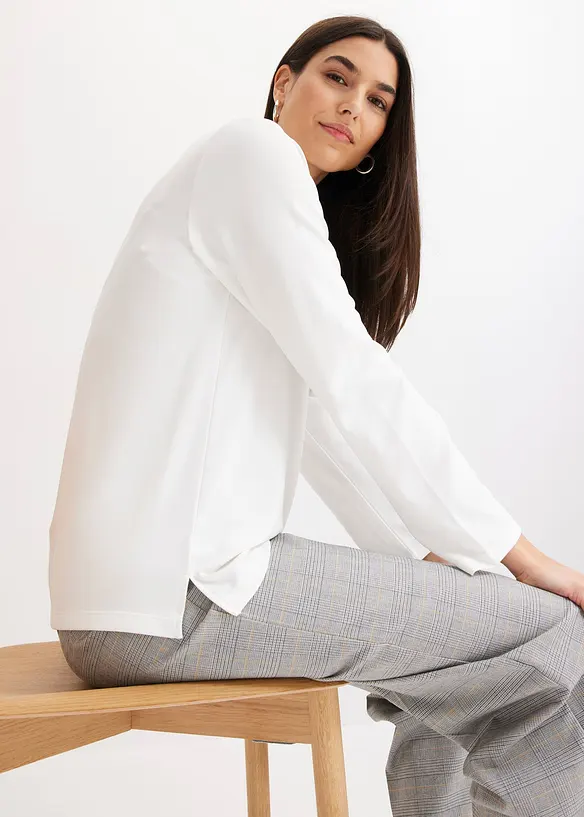 Tričko s dlouh&yacute;m ruk&aacute;vem, bonprix