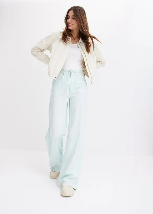 Tričko s dlouhým rukávem, z čisté organické bavlny, bonprix