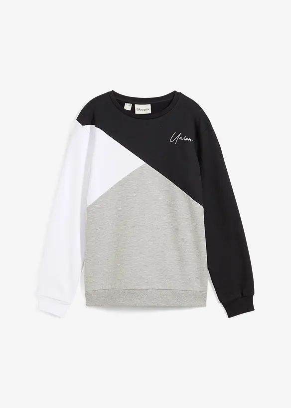 Mikina z čist&eacute; organick&eacute; bavlny, Loose Fit, bonprix