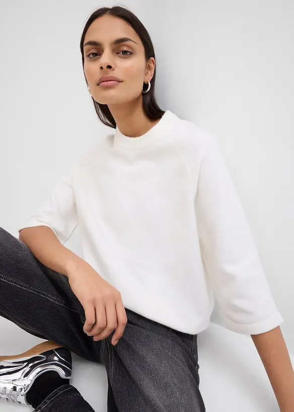 Oversize pletené triko, bonprix