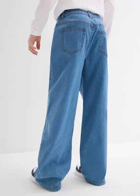 Strečové džíny, Extra Loose Fit, Straight, bonprix
