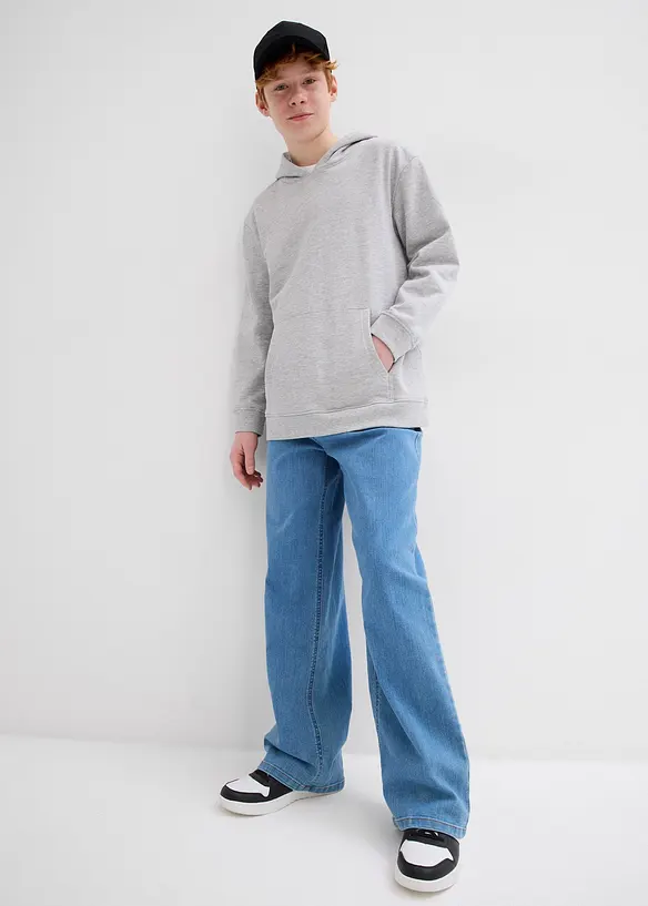 Strečové džíny, Extra Loose Fit, Straight, bonprix