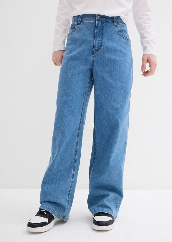 Strečové džíny, Extra Loose Fit, Straight, bonprix
