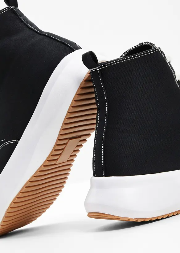 Kotn&iacute;kov&eacute; tenisky na platformě, bonprix