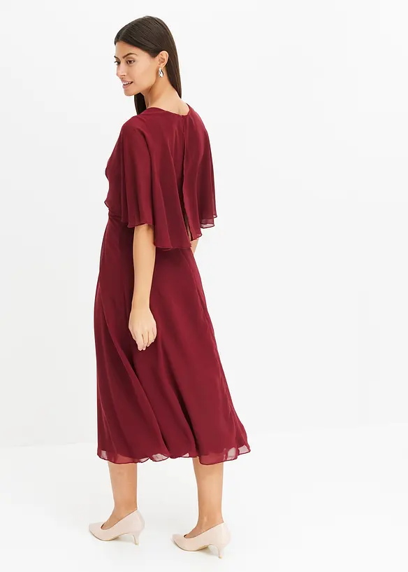 Šifonové šaty se štrasovými aplikacemi, bonprix