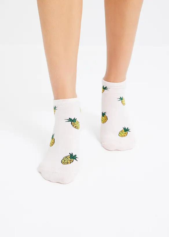 Kotn&iacute;kov&eacute; ponožky s organickou bavlnou (6 ks v balen&iacute;), bonprix