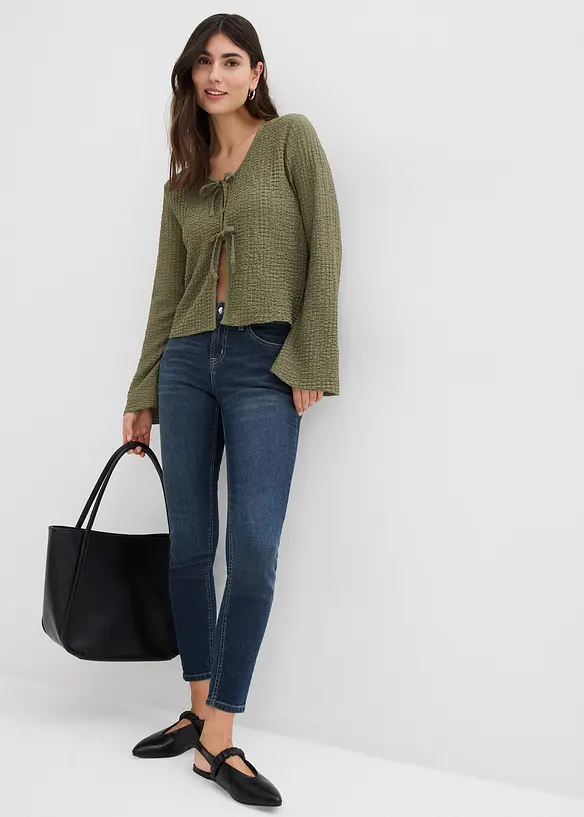 Strečové Skinny džíny, Mid Waist, bonprix