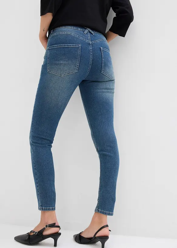 Skinny džíny Mid Waist strečové, bonprix