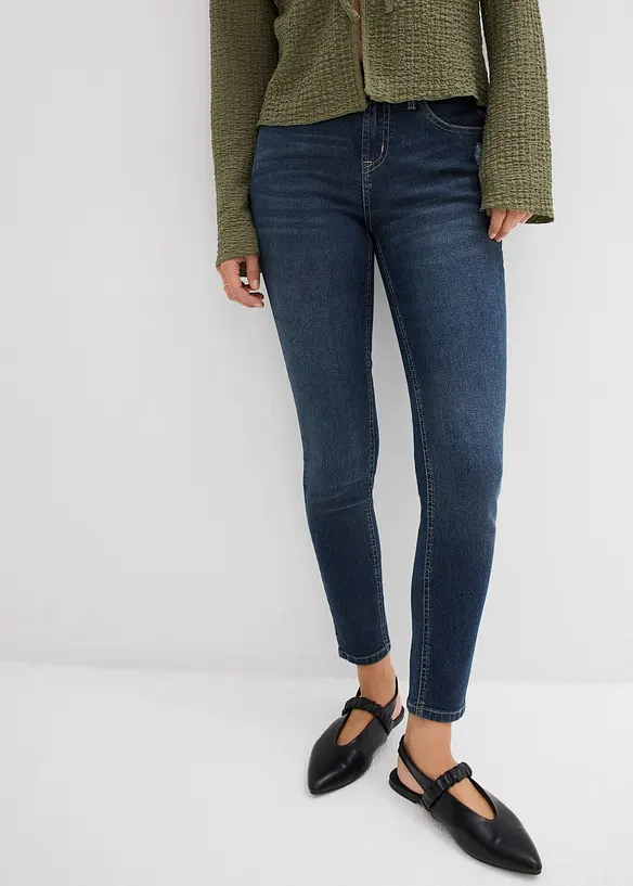 Strečové Skinny džíny, Mid Waist, bonprix