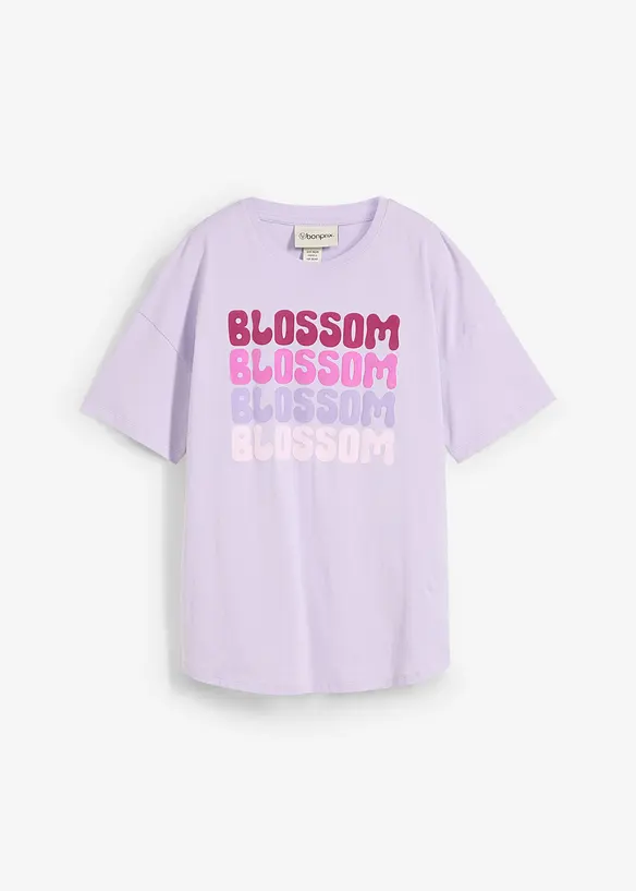 Oversize boxy triko z organick&eacute; bavlny, bonprix