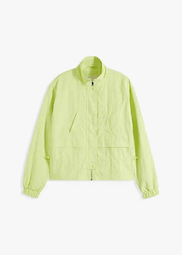 Kr&aacute;tk&aacute; bunda s tun&yacute;lkem na stažen&iacute; v pase, bonprix