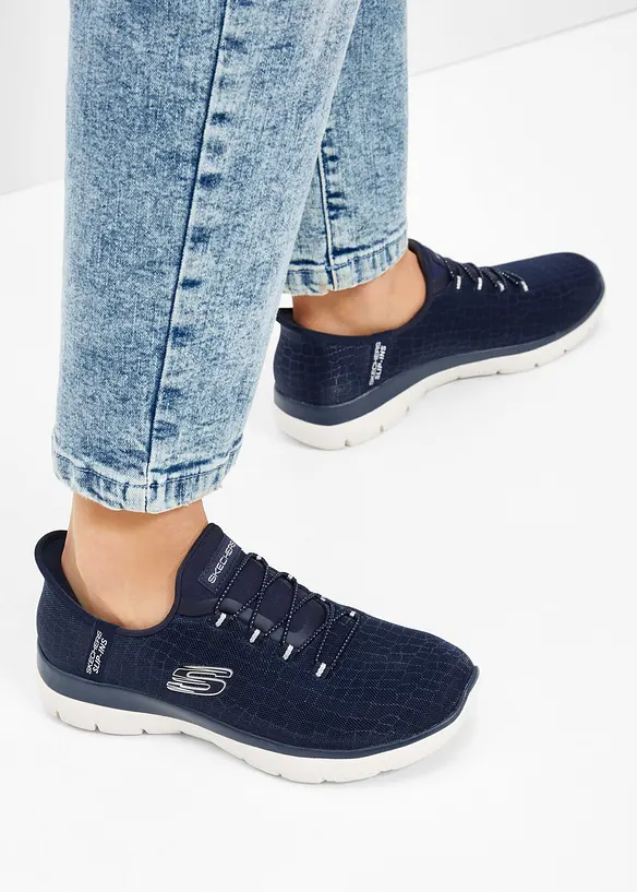 Nazouvac&iacute; tenisky značky Skechers s paměťovou pěnou, Skechers