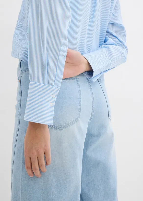 Oversize košile z čisté bavlny, bonprix