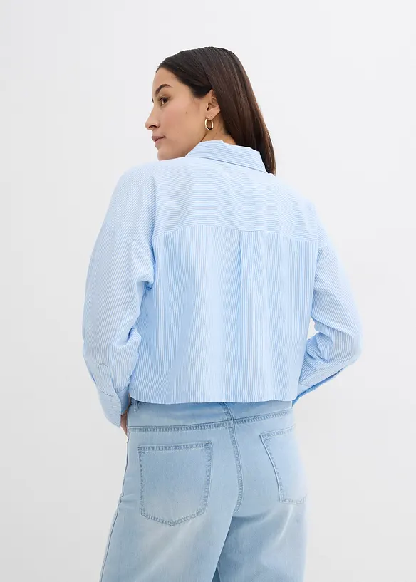 Oversize košile z čisté bavlny, bonprix