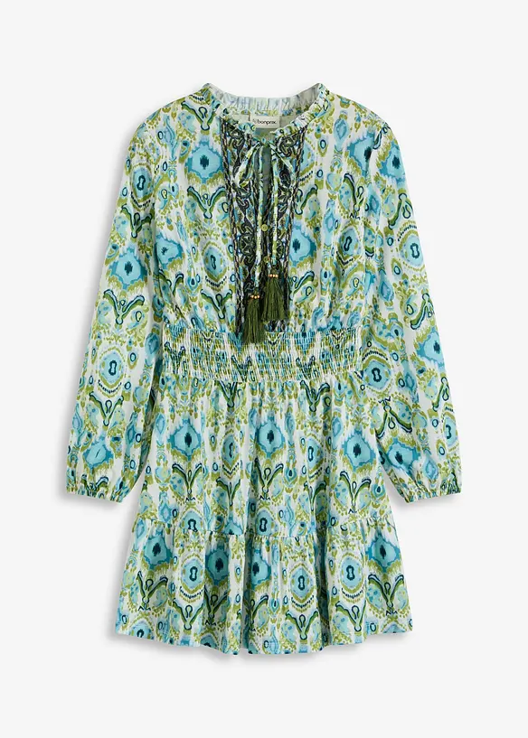 Boho šaty ze žerzeje, bonprix