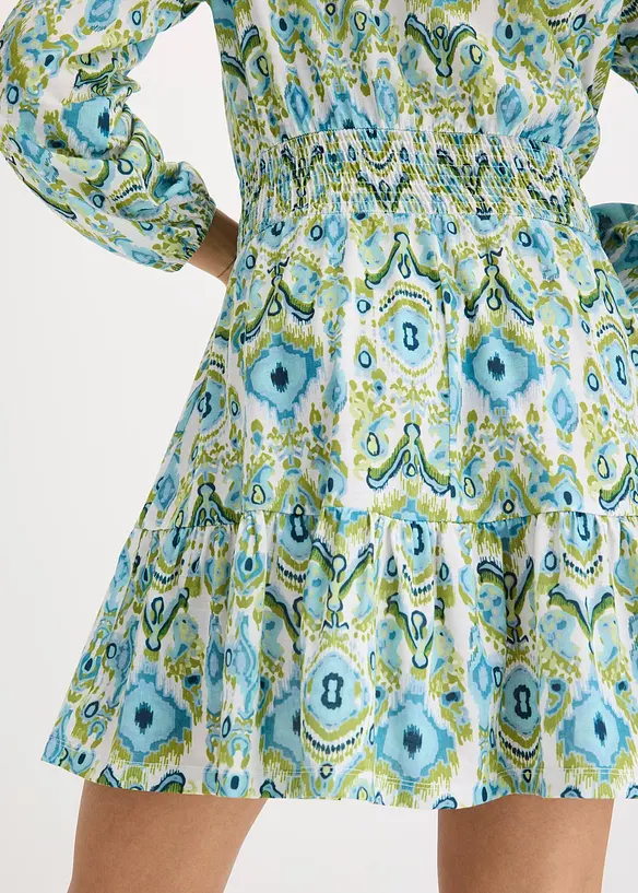 Boho šaty ze žerzeje, bonprix