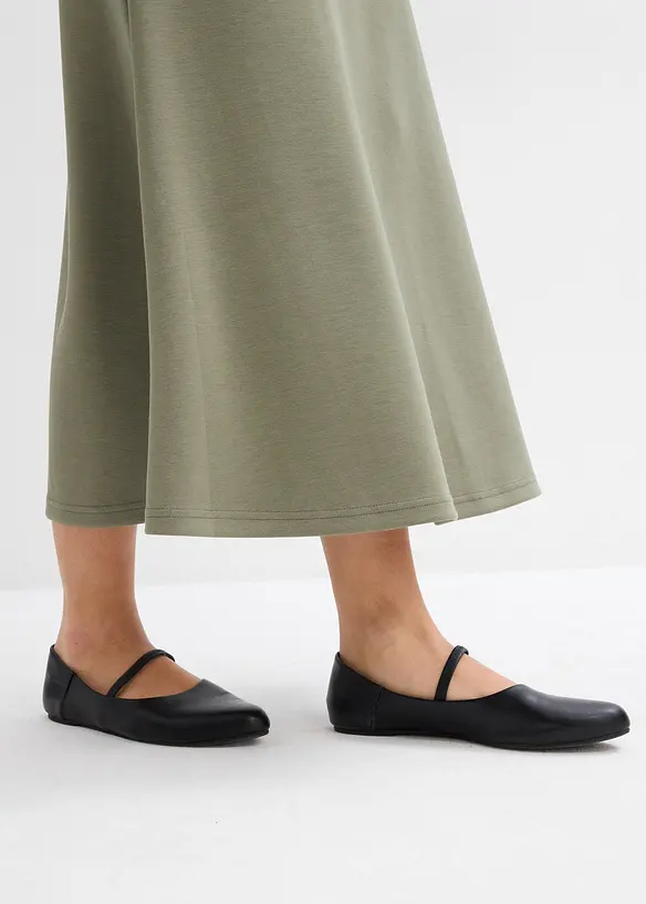 Midi sukně z materiálu scuba, bonprix