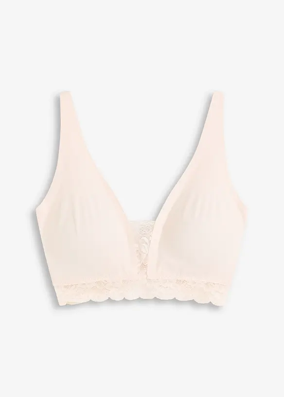 Vyztužená bezešvá braletka Feel Comfort, bonprix