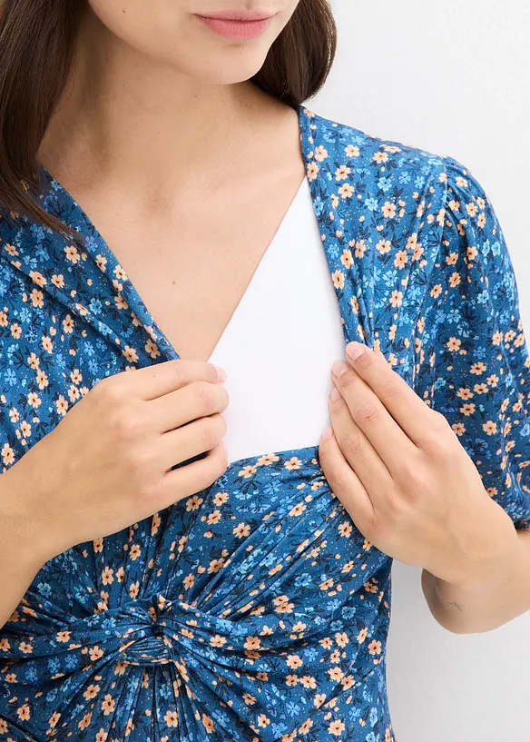 Maxi těhotensk&eacute;/koj&iacute;c&iacute; &scaron;aty z žerzeje, bonprix