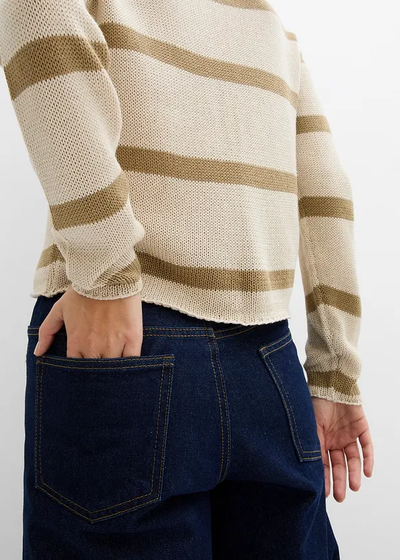 Oversize pulovr z jemné pleteniny, bonprix