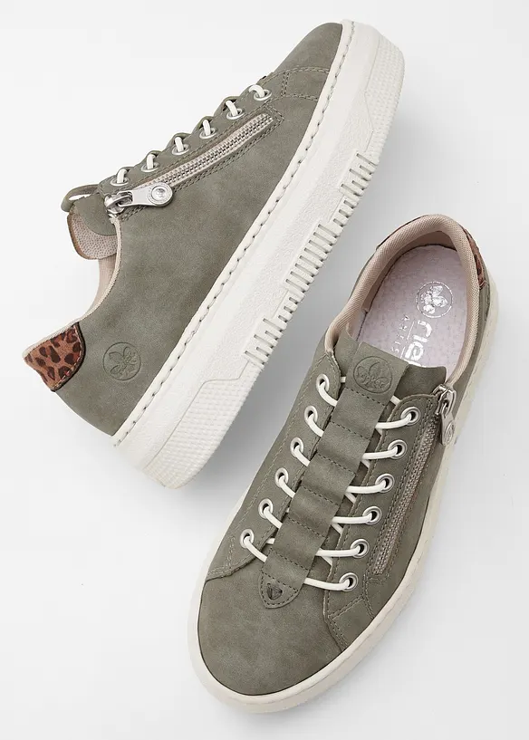 Tenisky značky Rieker na platformě, Rieker