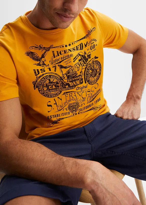 Tričko z čist&eacute; bavlny, bonprix