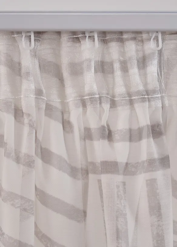 Záclona s grafickým potiskem (1 ks v balení), bonprix